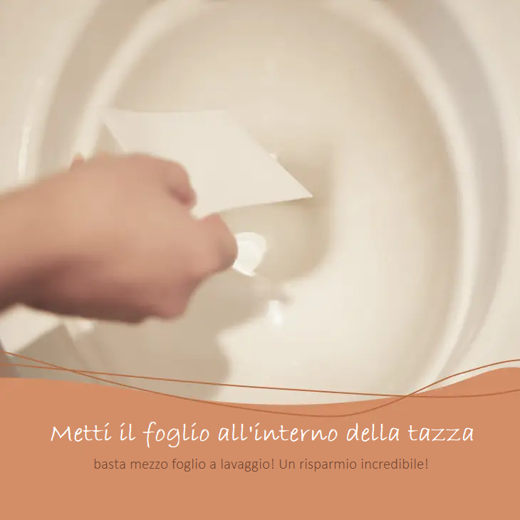 uso Strisce detergenti per wc