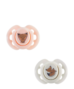 Ciuccio FunFriends volpe rosa e beige