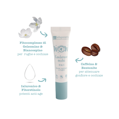 WOW Crema contorno occhi 3 in 1