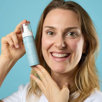 crema viso mirtilla la saponaria