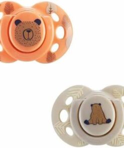 Ciuccio FunFriends orsoarancione beige