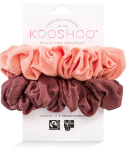 Elastici plastic free Kooshoo rosa corallo