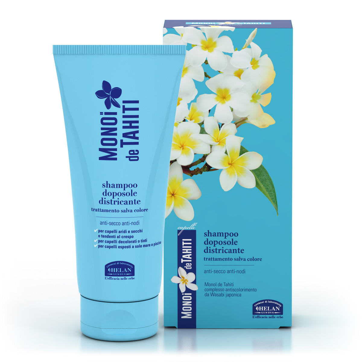 Monoi de Tahiti Shampoo doposole districante - helan