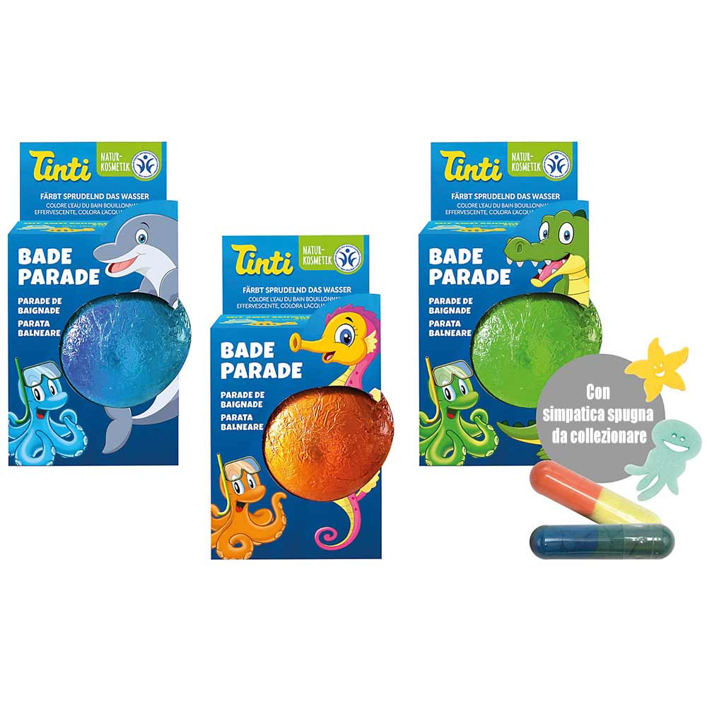 Bombe da bagno Parata balneare Tinti