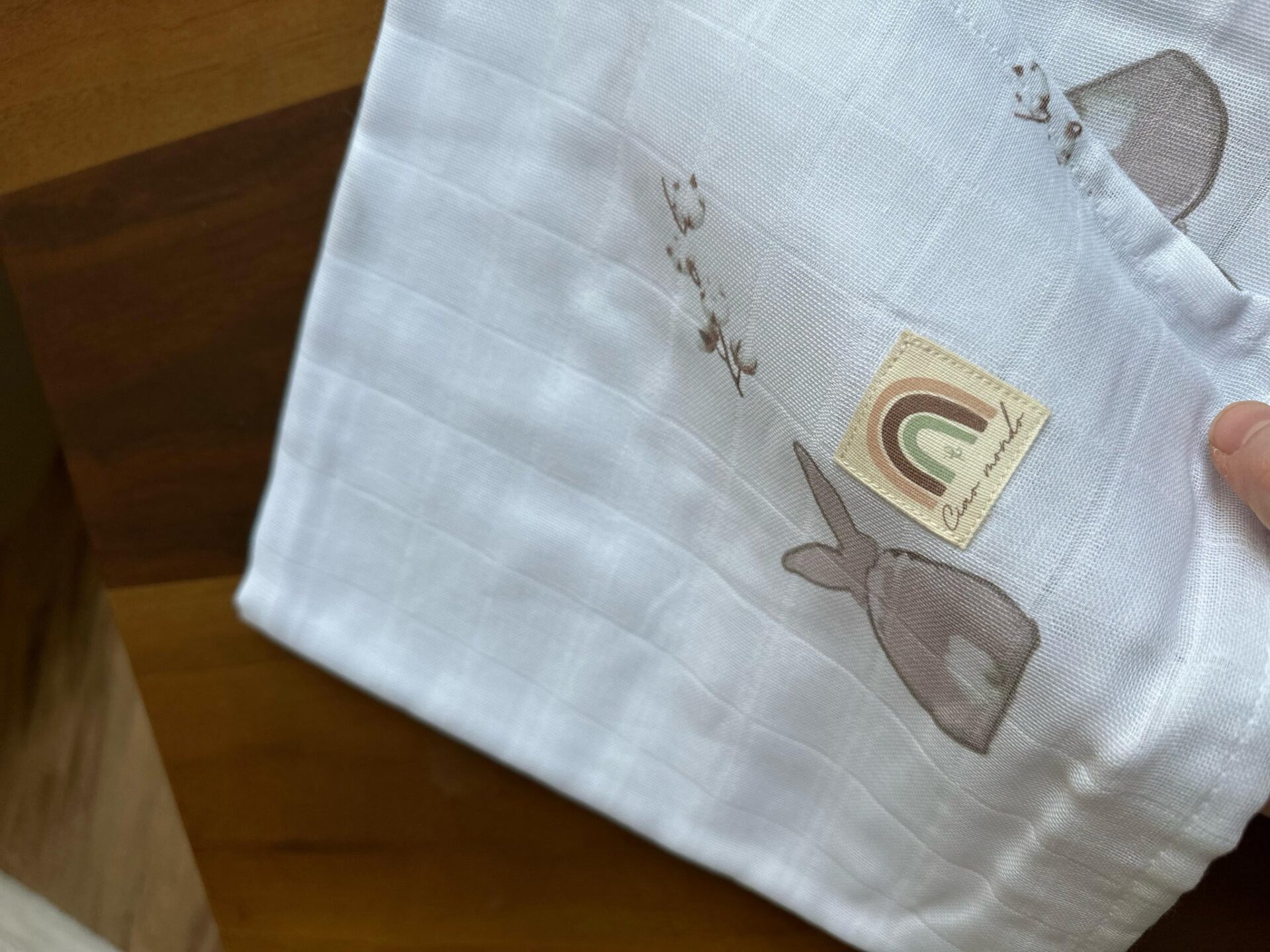 Mussola Ciao Mondo Babylissima coniglietto