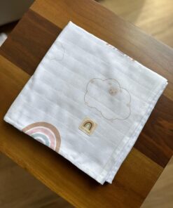 Mussola Ciao Mondo Babylissima acobaleno pecorella