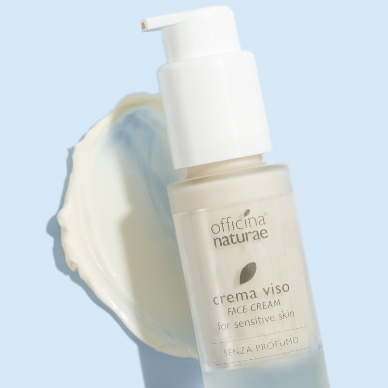 crema viso senza profumo