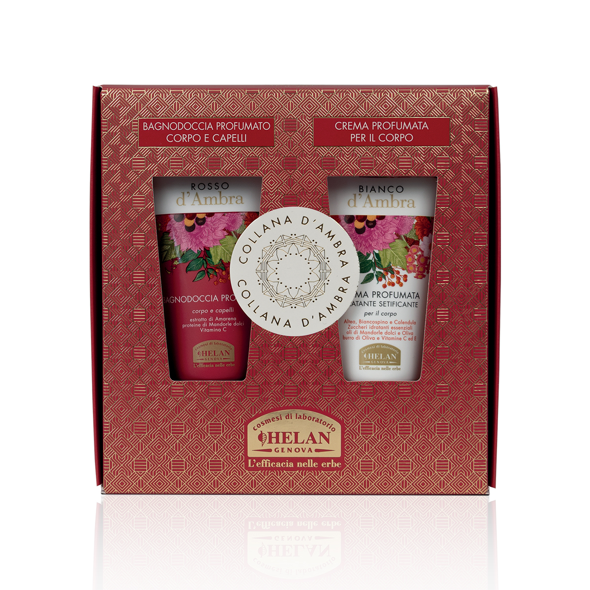 COLLANA D'AMBRA Cofanetto Rosso d'Ambra