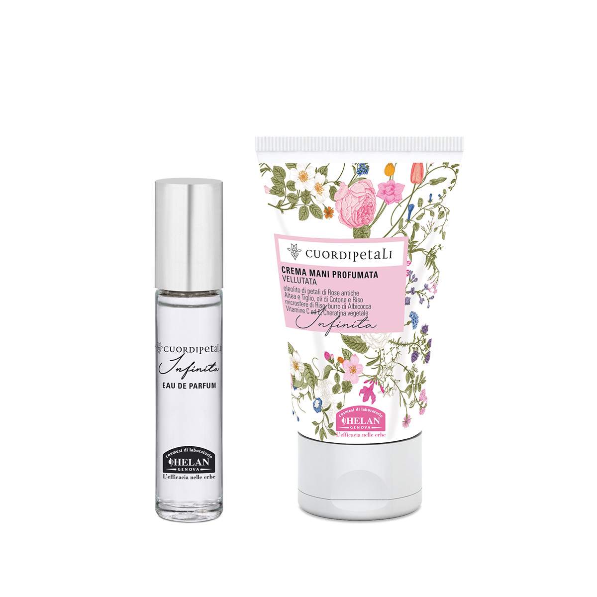 crema mani vellutata e eau de parfum