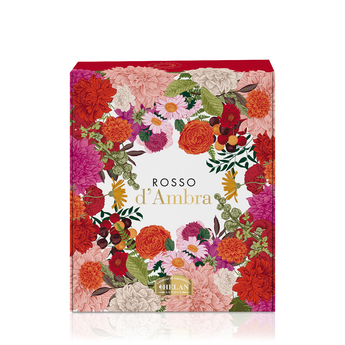 Rosso d’ambra Cofanetto Crema mani helan