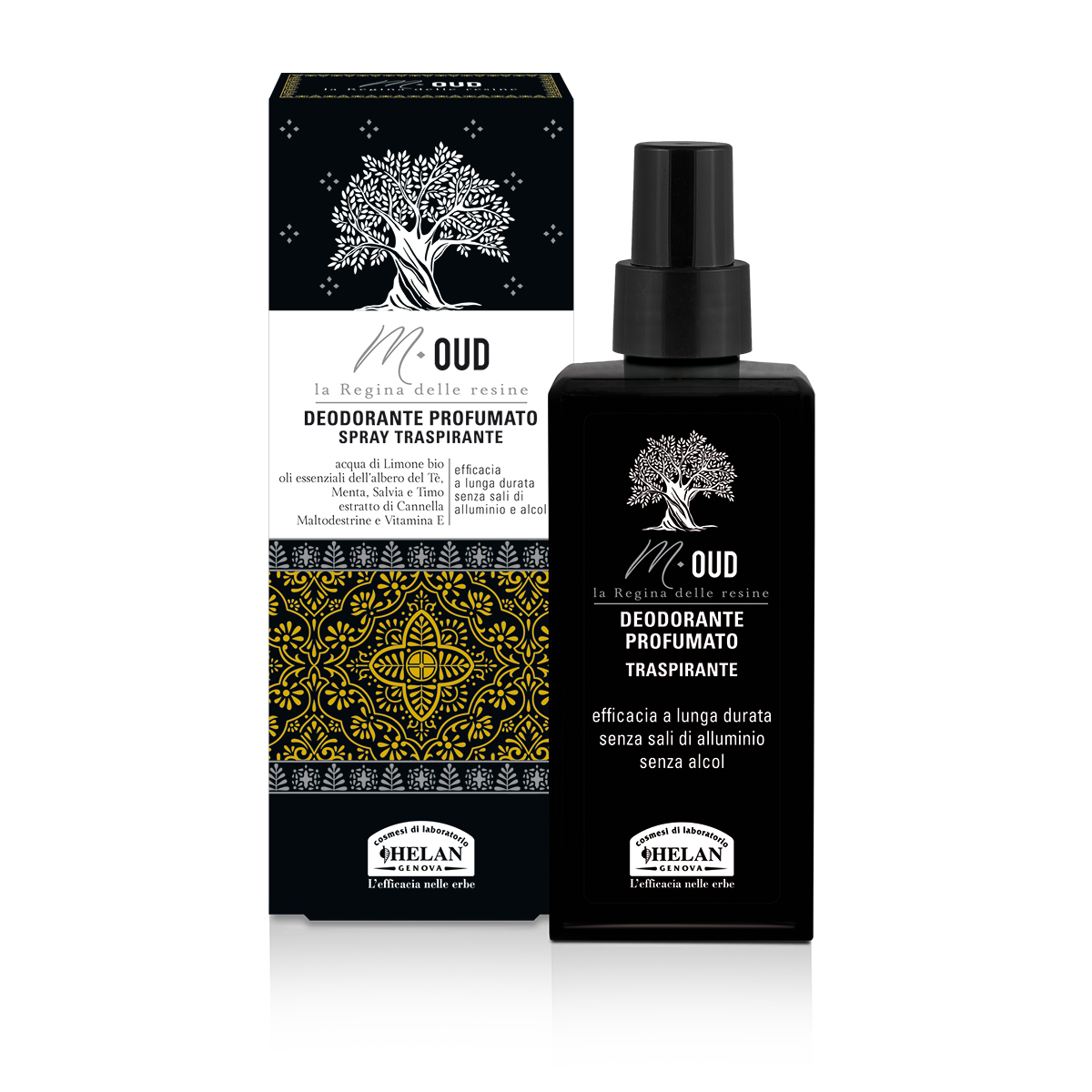 M-OUD Deodorante Profumato traspirante spray