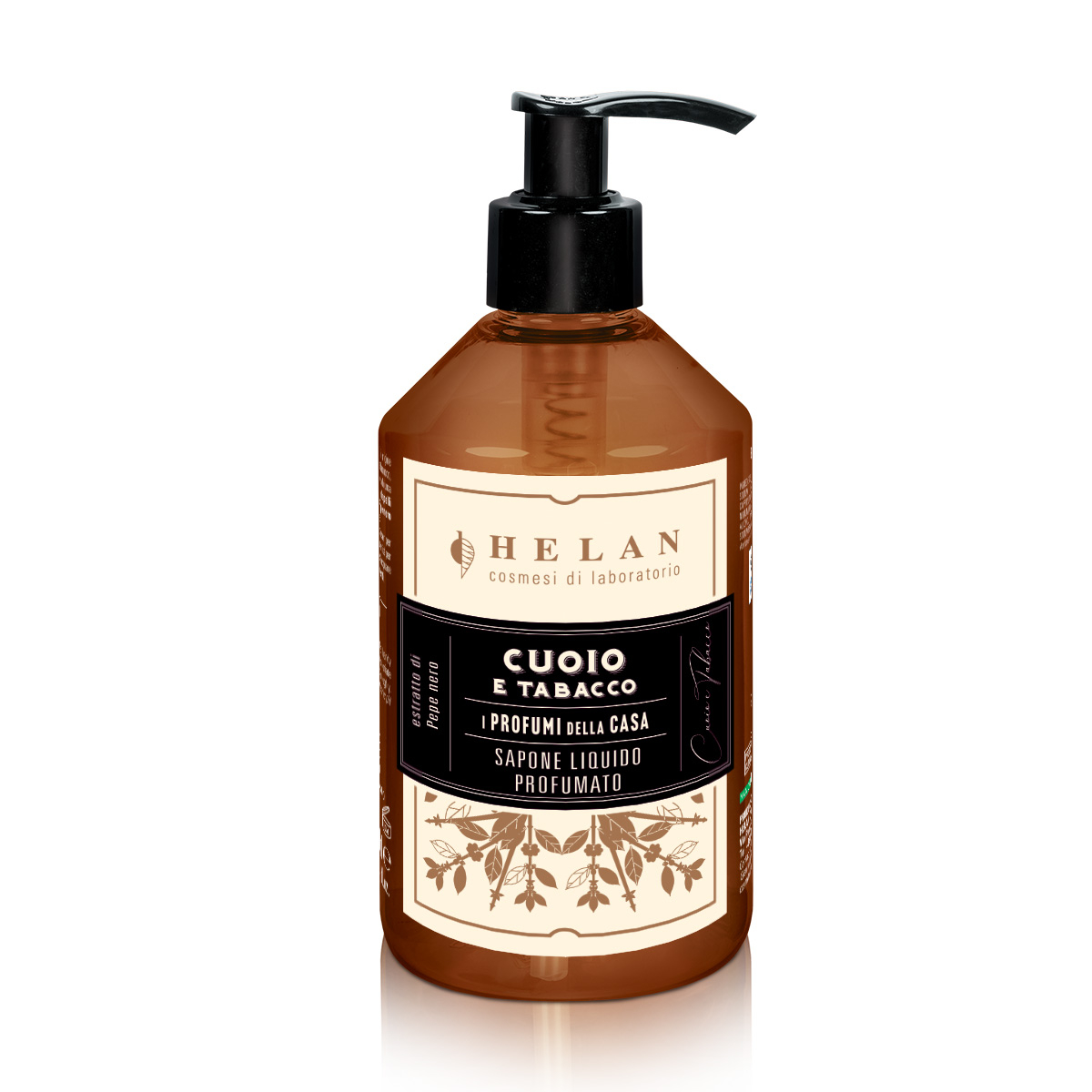 Sapone Liquido profumato total body cuoio