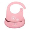 Bavaglino in silicone con tasca EcoMikro margherita