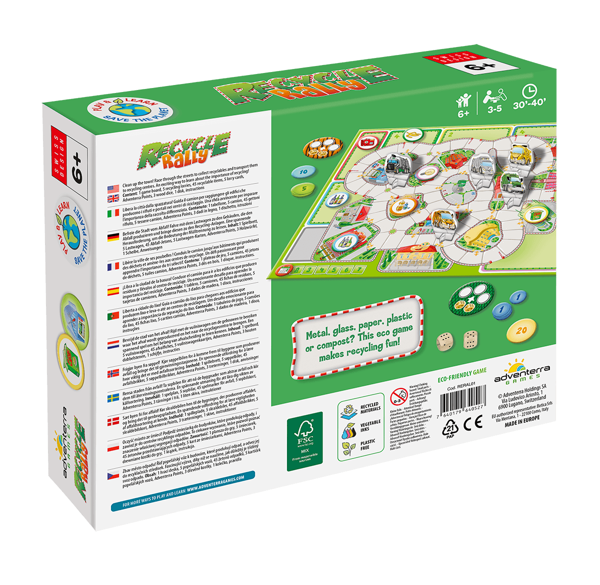 Recycle Rally Adventerra Games.