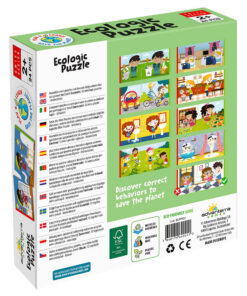 Ecologic Puzzle Rispettiamo l'ambiente Adventerra games