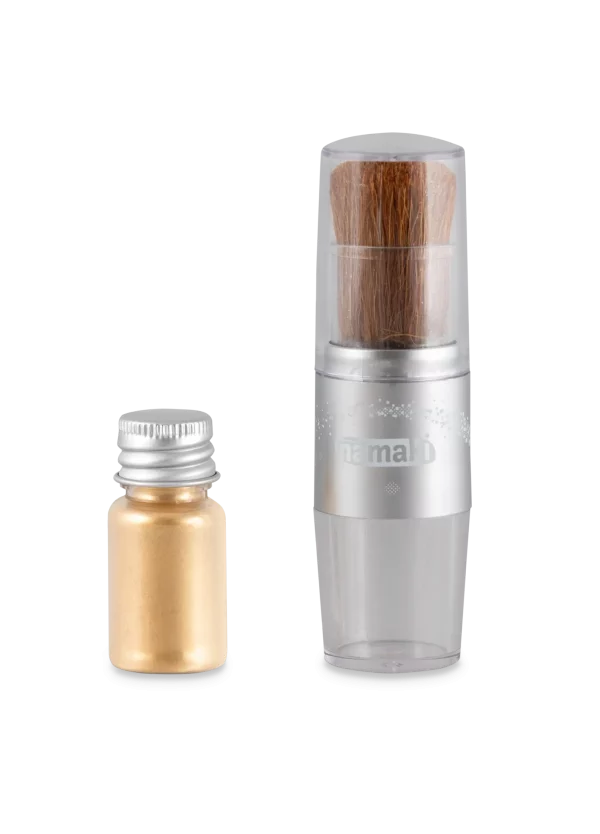 Cipria scintillante oro