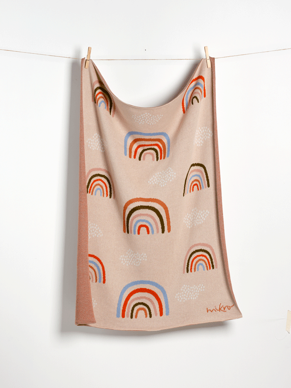 Coperta di cotone EcoMikro Arcobaleno