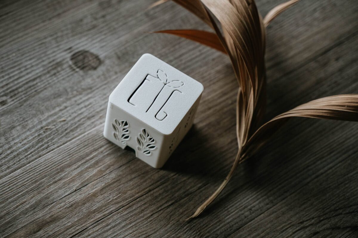 Porta-Shampoo solido Eco-Ethical Grace bianco