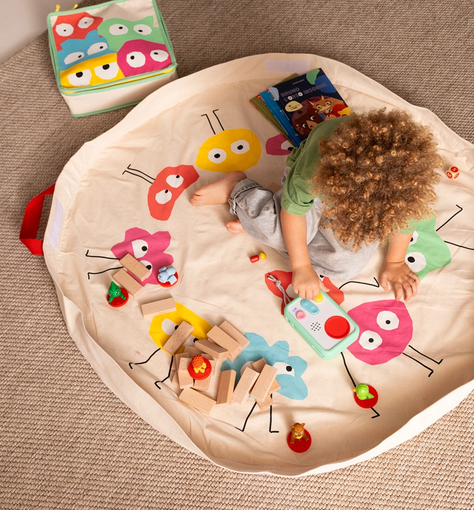 porta giochi in cotone