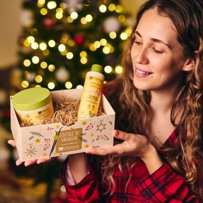 COCCOLE DI VANIGLIA Cofanetto corpo la saponaria