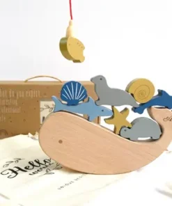 Gioco di pesca e incastro Montessori- Les petits citrons